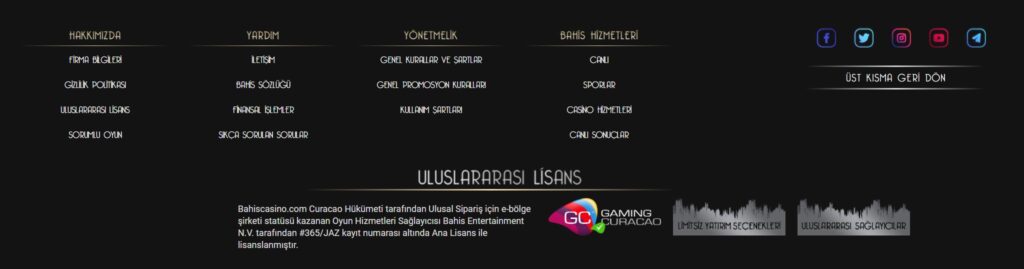 bahiscasino lisanslı mı