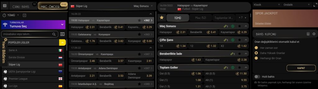 bahiscasino spor bahisleri